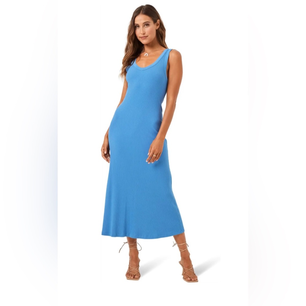 LSPACE JENNA SCOOP-NECK DRESS, Size XS